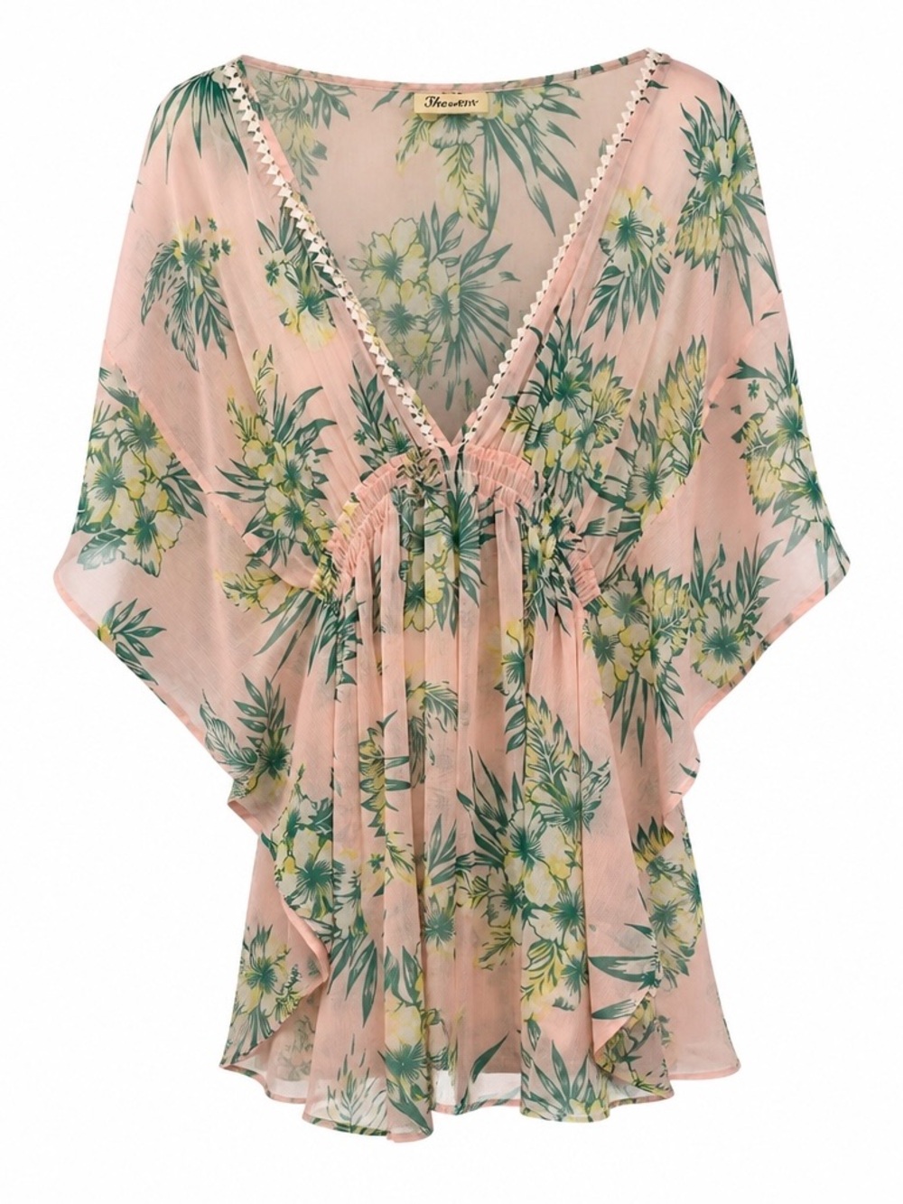 Miken Swim Floral Tropical Swim Cover